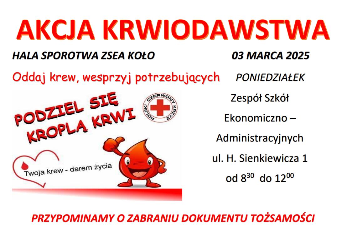 Akcja krwiodawstwa 03III25